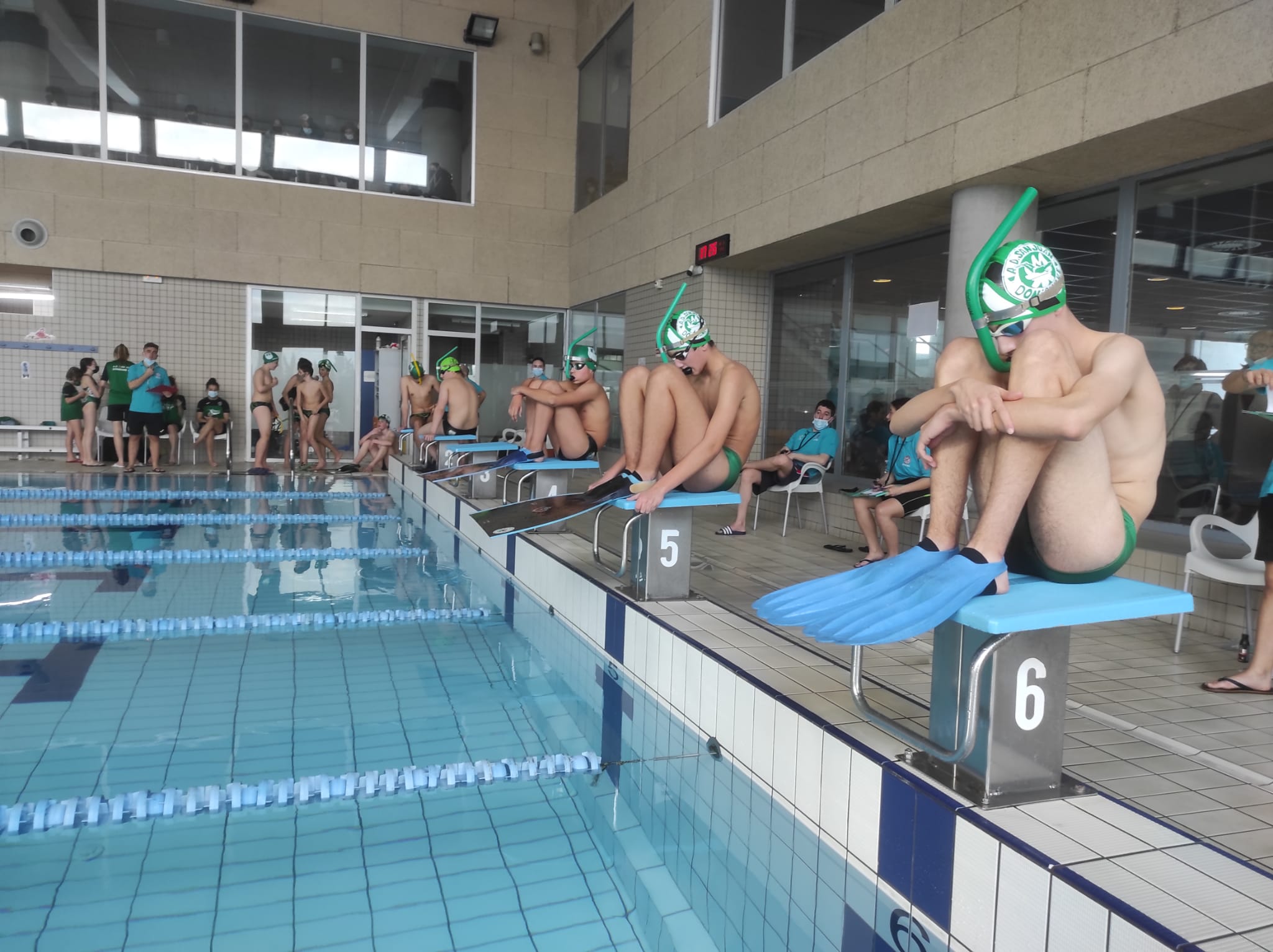 Celebrada la 2ª jornada de los Juegos Deportivos de Navarra de natación con aletas